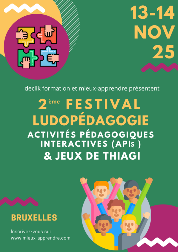 2ème Festival de la Ludopédagogie et des Jeux de Thiagi