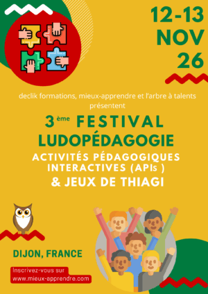 3ème Festival de la Ludopédagogie et des Jeux de Thiagi